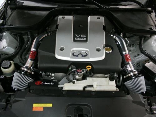 Entrada de aire Ram corta aFe Takeda Stage-2 para Infiniti G37 Q60 2008-2015 cupé Foto 3 de 4