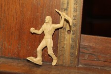 Vintage Plastic Figure 1950's Native American Indian Warrior