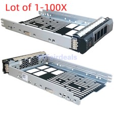 Lot 3.5" Hard Tray Caddy For Dell PowerEdge T320 T410 T420 T610 T620 T710 USA