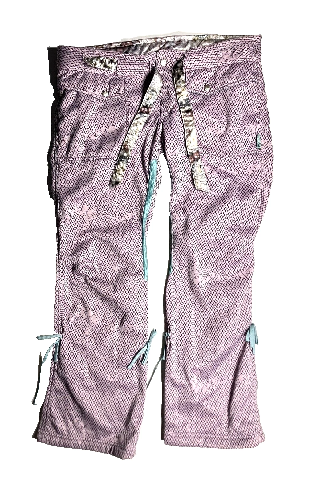686 INSPIRE OTHERS Pink Warm Fleece SOFT-LINER FOR SNOW-PANTS Ski/Board Women M