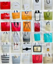 Paper Gift Bags Dior, Chanel, Gucci, Tom Ford...(Choose - Combined Shipping)