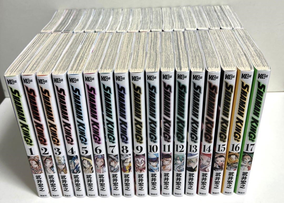 Shaman King Comic Manga vol.1-35 Complete Full set Japanese