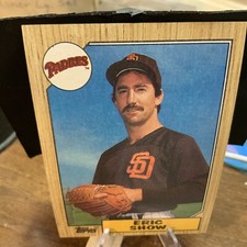 730 Eric Show  Padres 1987 Topps Baseball Sports Trading Card
