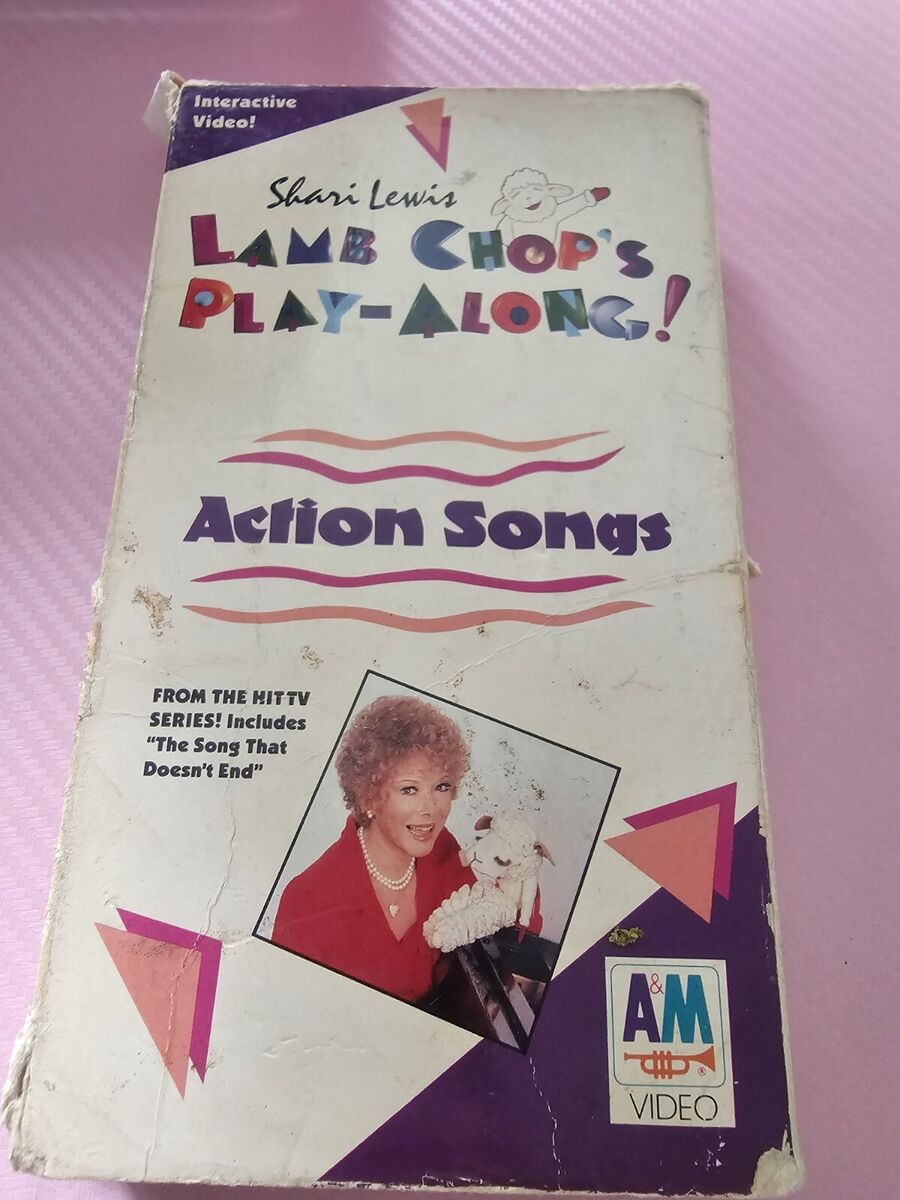 Lamb Chops Play Along Action Songs by Shari Lewis VHS Video Lamb Chops Play Along Action Songs by Shari Lewis VHS Video
