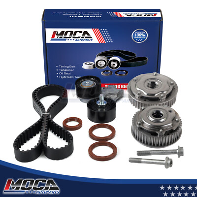 Timing Belt Kit 2 Intake & Exhaust Sprockets for 2009 Mexico Chevrolet Aveo 1.6L