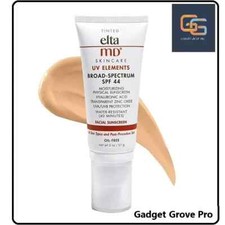 Pack of 2 Elta MD UV Elements TINTED Facial Sunscreen SPF 44 2 oz with box