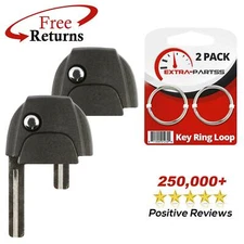 2 Remote Car Key Flip Insert for 2004 2005 2006 2007 2008 2009 Volvo