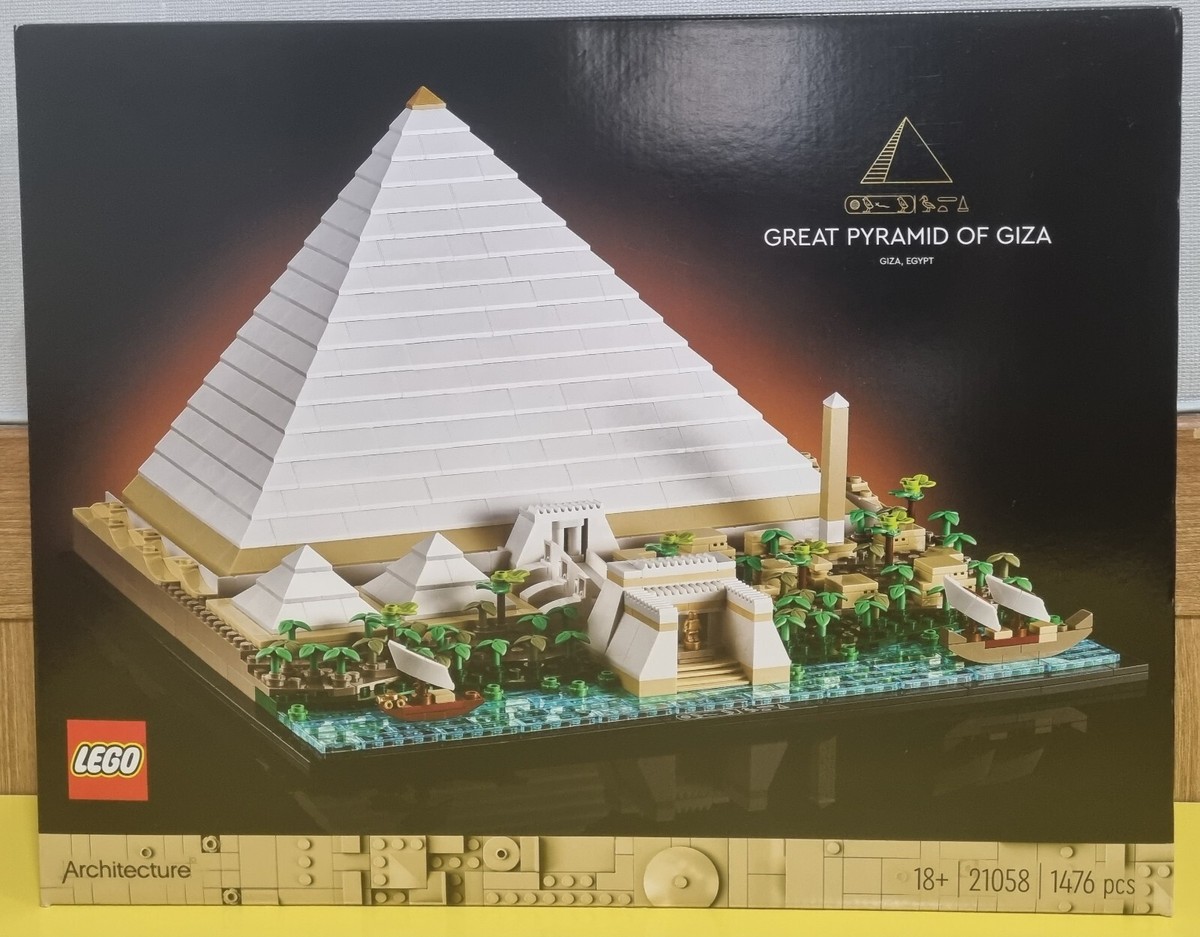 【確約済み】 Lego 21058 Architecture Great Pyramid of Giza 1476pcs Expedited