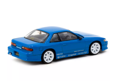Tarmac Works Nissan Silvia S13 Vertex RHD Blue 