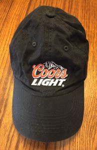 black strapback dad hat