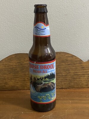 Big Sky Brewing Company Moose Drool Craft Beer Glass Bottle
