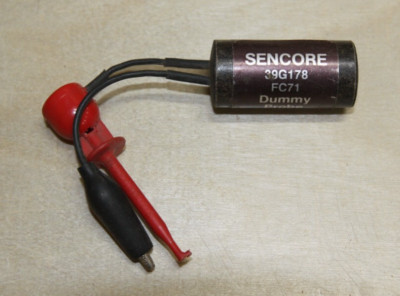 SENCORE FC71 OEM  Dummy Probe  #39G178 Simulates probe loading in ISO Mode