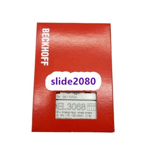 New In Box BECKHOFF EL3068 EL3068 PLC Module EL3068 EL3068