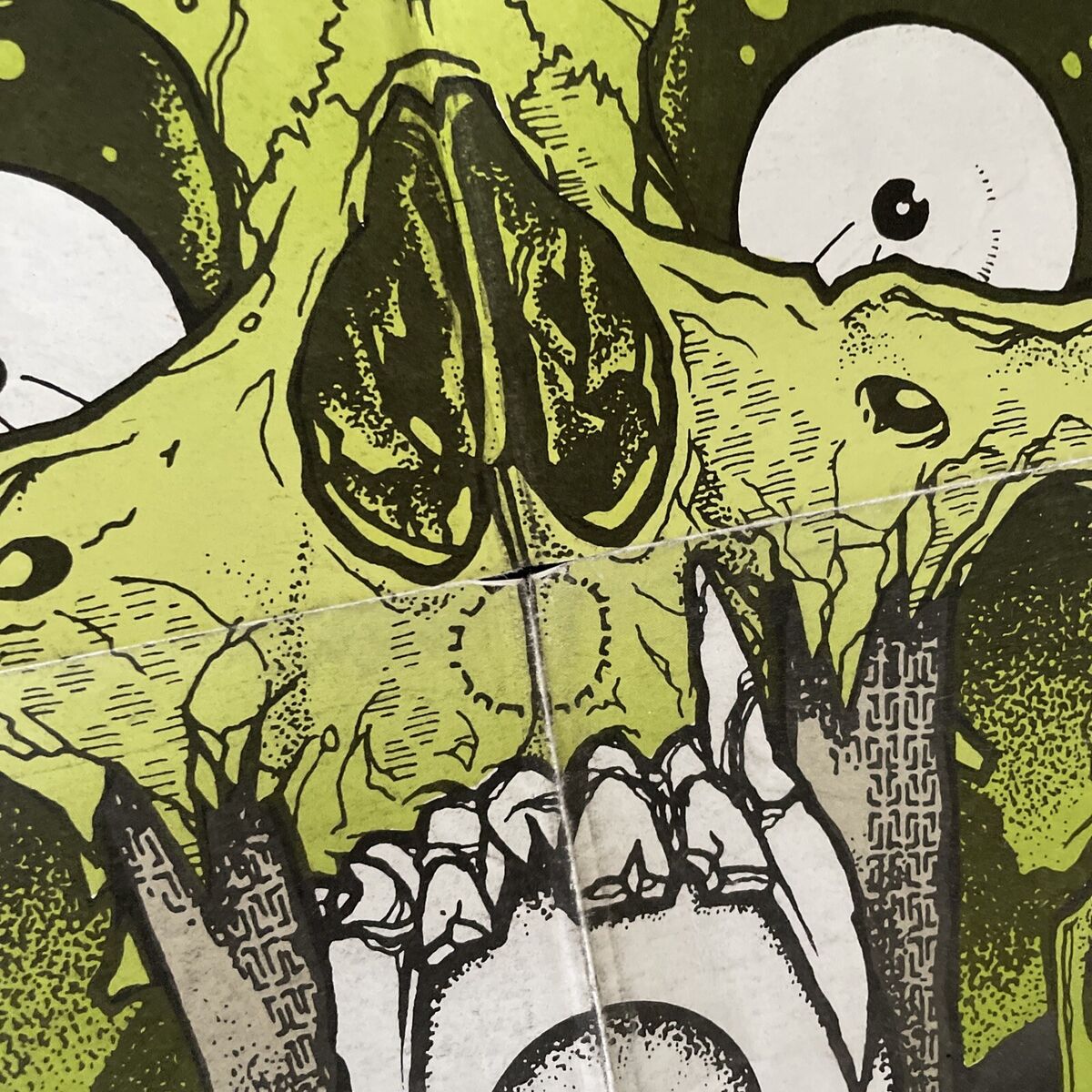 Zorlac Pushead 1986 Skateboard Company Poster New Never Zorlac Pushead 1986 Skateboard Company Poster New Never