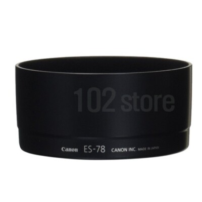 Canon 50mm f/1.2L レンズ ES-78付き Lens Hood replace ES-78 for Canon EF 50mm f/1.2L USM / 50 mm