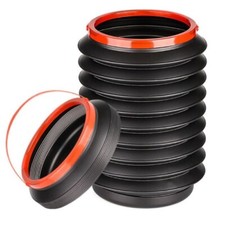 Telescopic Car Trash Bin with Lid - 24cm Height, 4L Capacity, Plastic