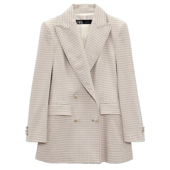 Blazers Zara Multicolor para Mujer