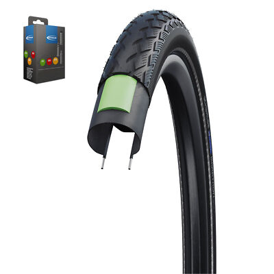 Schwalbe Marathon Reifen + Schlauch im Set - 2023 - GreenGuard Pannenschutz