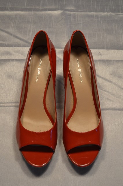 via spiga red shoes