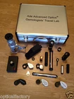 Gemologists' Travel/portable Lab! Gem Microscope,Chelsea Filter,Refractometer