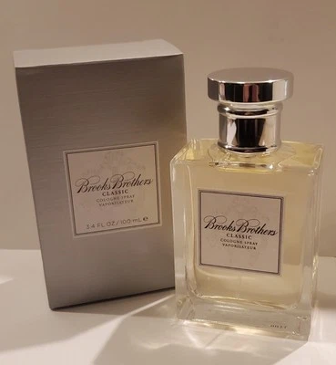 BROOKS BROTHERS CLASSIC 3.4 oz COLOGNE SPRAY~NEW OPEN BOX~ | eBay