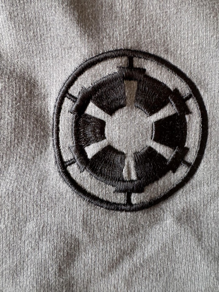 3D PVC STAR WARS IMPERIAL GALACTIC EMPIRE RUBBER HOOK LOOP PATCH GLOW IN DARK EB - Foto 4