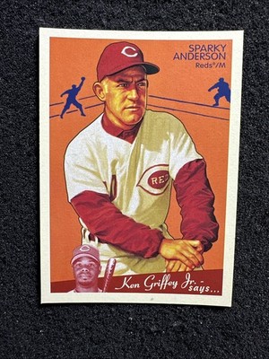 SPARKY ANDERSON 2008 Upper Deck Goudey #46 Cincinnati Reds (Buy 10 get 10 Free)