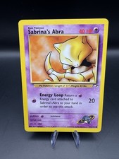 Sabrina's Abra 91/132 Pokémon Gym Heroes Vintage NM Vintage