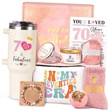 for Women Her, Unique Cool Turning 70 Year Old Gifts, Best 70th Birthday Gifts