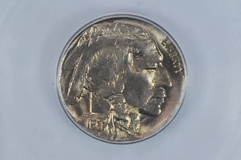 1937-D Indian Head Buffalo Nickel MS66 ICG *2056 - Image 3 of 4