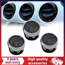 3pcs Interior Center Dash Ac Air Vent Outlet Louvre For Ford Mustang 2015-2020
