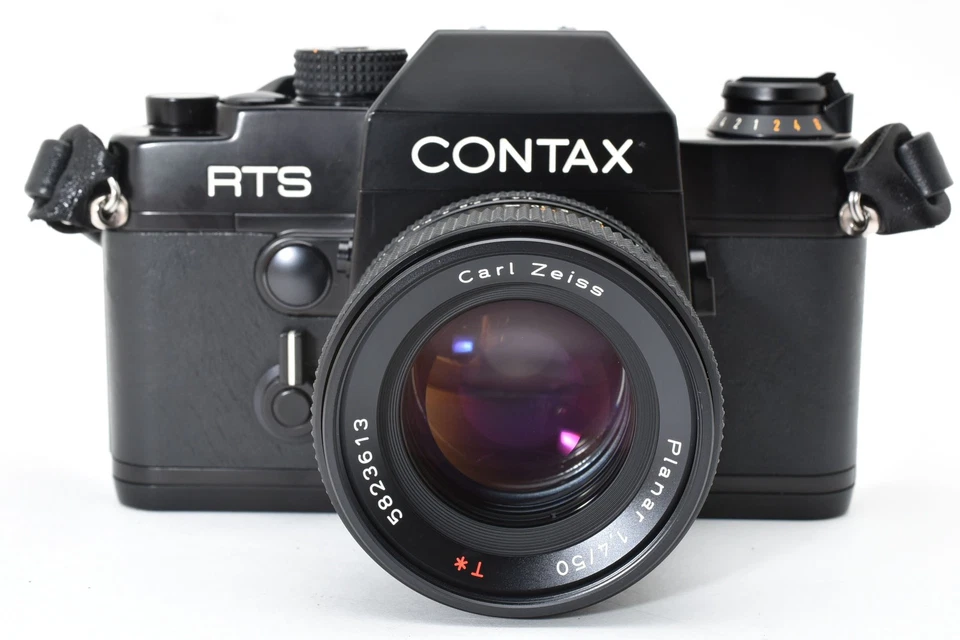 Cámara fotográfica [N COMO NUEVA+] CONTAX RTS 35 mm SLR con Carl Zeiss Planar T* 50 mm f/1,4 AEJ Foto 3 de 4