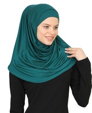 Chic Ready To Wear Hijab for Women Muslim Long Turban Undercap Set Scarf