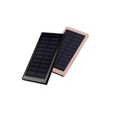 6000mAh Solar Power Bank Portable Phone Charger Dual USB LED Flashlight iPhone A