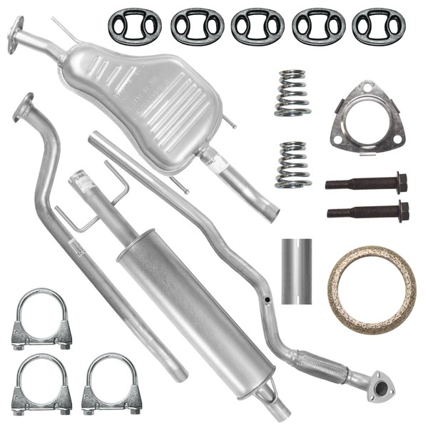 Set Auspuffanlage Auspuff FüR Opel Astra G II 2 1.4 1.6 Caravan Kombi-image