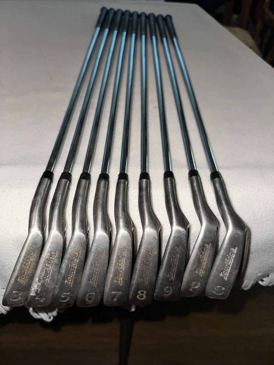 Tour Edge Bazooka Titanium Iron Set-Pure Feel Steel 90-100 M.P.H.  display picture 1