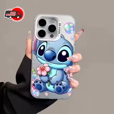Stitch Cartoon Phone Case For iPhone 16 15 14 13 12 11 Pro Max XR XS 7 8 Plus
