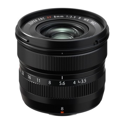 Fujifilm Fujinon XF8mm F3.5 R WR Weather Resistant Lens PRO Wide Angle