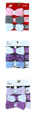 Nike or Jordan Baby Girl Headbands with Bow, 3 Pack; Size 0-6 Months, NWT