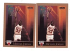 1990-91 Skybox Basketball Michael Jordan Base Card Lot #41 (2) Cards NM