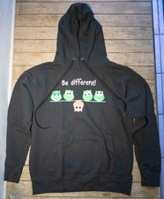Süßer Eulen Hoodie  Be Different    Schwarz...