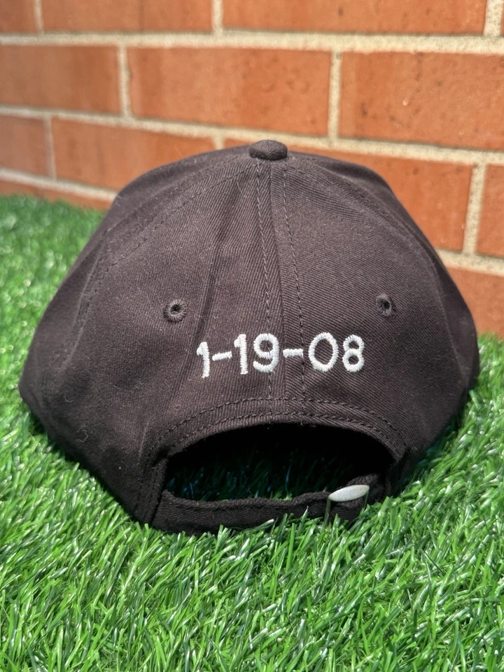 Винтажный черный Corvette ZR1 наддувом шляпа 1-19-08 регулируемый ремень шляпа новый без ЯРЛЫКОВ - Изображение 4 из 4