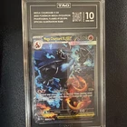 TAG 10 2025 Mega Charizard X ex 125/094 Me02: Phantasmal Flames Holo PSA 10 Eqv
