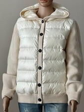 Brunello Cucinelli 100 Cashmere/Goose Down Hooded Light Warm Jacket S/M