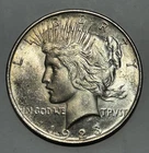 1923 Peace Silver Dollar - Nice XF/AU Details - Original Coin