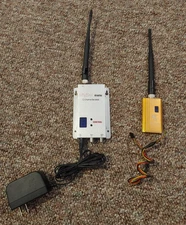 Foxtech 1.2GHz 1000mW FPV Transmitter + 12CH Diversity Receiver Full Set Tested