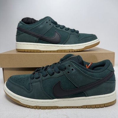 Nike SB Dunk Low Pro Deep Fir Black Orange Label Men's Sizes FJ1674-300 NEW