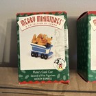 Hallmark Merry Miniatures Ornament Mickey Express Disney #5 Goofy and #2 Pluto — photo 2