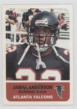 2002 Fleer Tradition Jamal Anderson #11 0s5