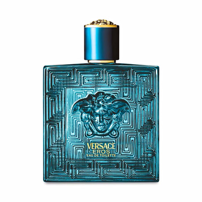 Versace Eros Pour Homme Eau de Toilette Natural Spray 3.4 fl oz Regular Size